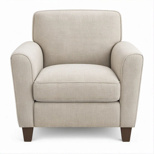 Polstersessel mit Armlehnen, Beige, 86 x 91 x 95 cm